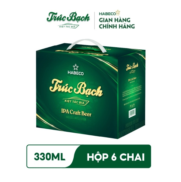 Thông tin sản phẩm Combo 2 Hộp Trúc Bạch IPA Craft – Hộp 6 chai 330ml