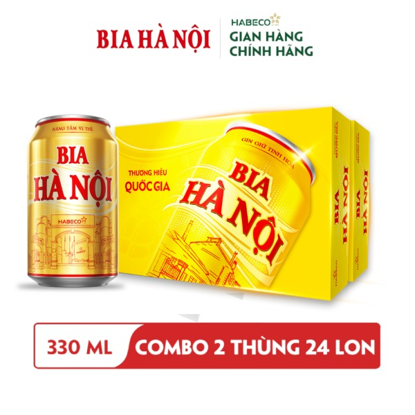Thông tin sản phẩm Combo 2 thùng Bia Hà Nội