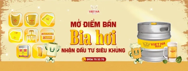 Đại lý bia hơi Việt Hà
