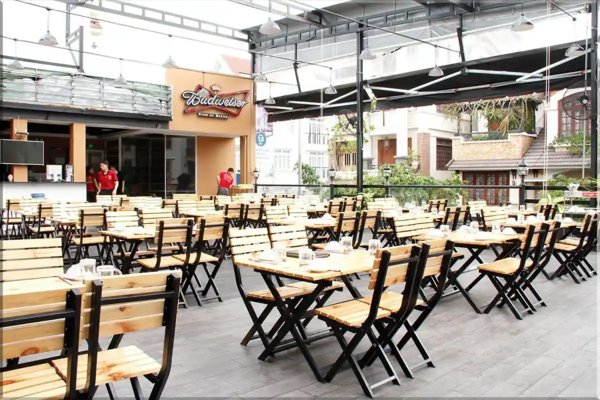 Không gian mở thoáng mát tạo cảm giác thư giãn tuyệt vời