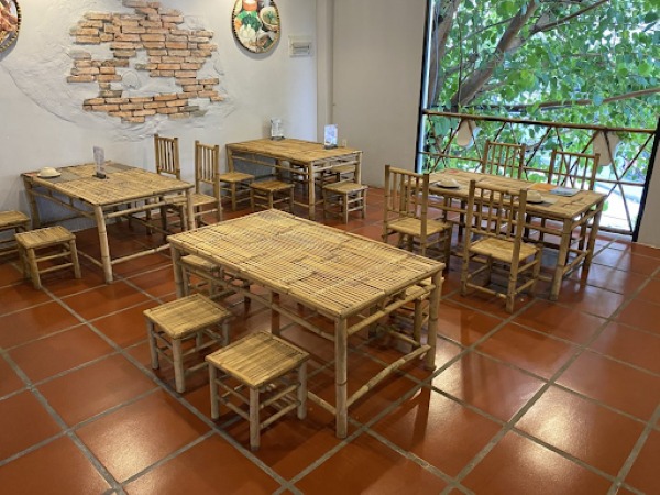 Nội thất tre giản dị mang hơi thở đồng quê Việt Nam