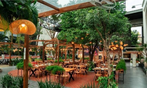 Thoáng mát, rộng rãi, thiết kế gần gũi thiên nhiên, tạo cảm giác thoải mái