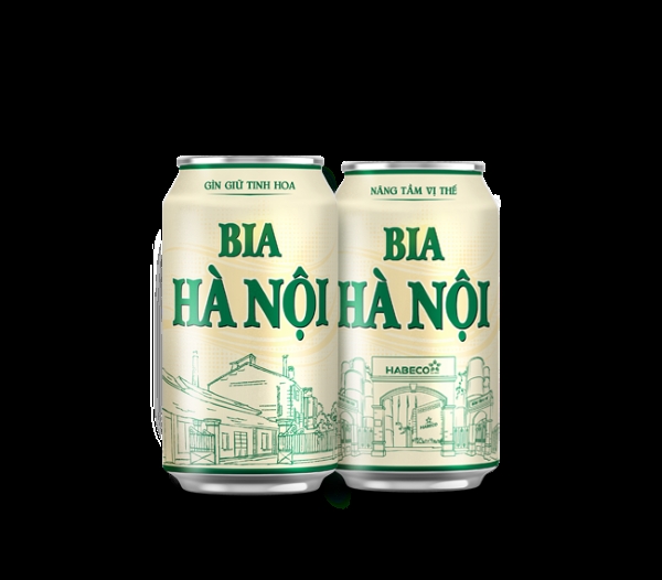 Bia Hà Nội nhãn xanh