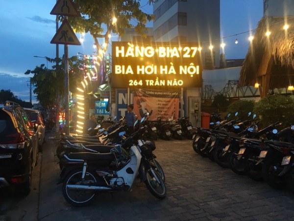 Biển hiệu quán bia hơi bằng Aluminium (Alu)