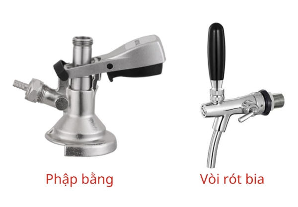 Phụ kiện chiết rót bia - Phập bằng