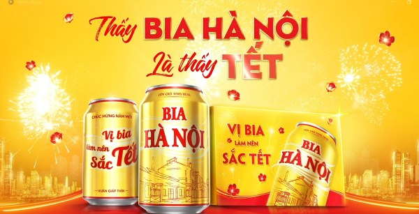 Vị bia làm nên sắc Tết, biểu tượng của may mắn