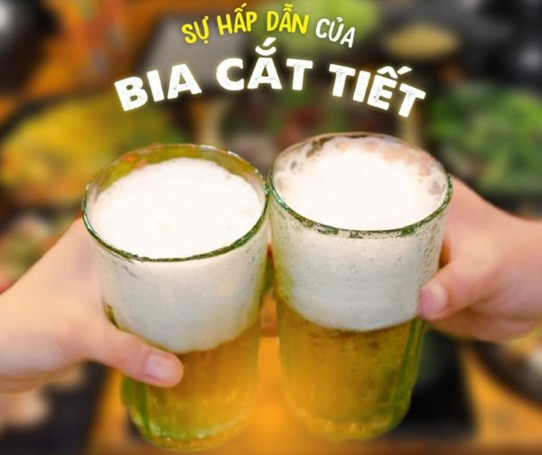 Lớp bọt trắng muốt mịn màng như kem