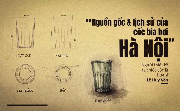 Nguồn gốc của hình ảnh cốc bia hơi Hà Nội