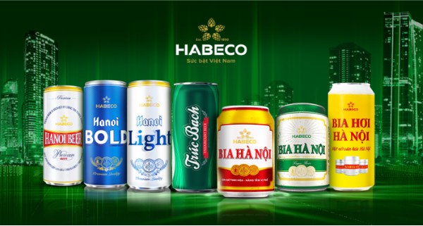 Bia Hà Nội, sản phẩm của Tổng công ty Habeco
