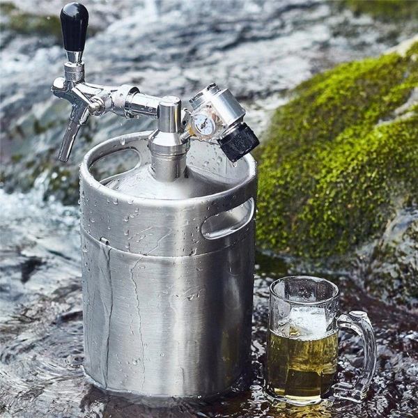 Máy rót bia cầm tay di động